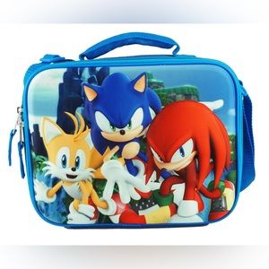 3D super sonic lunchbox